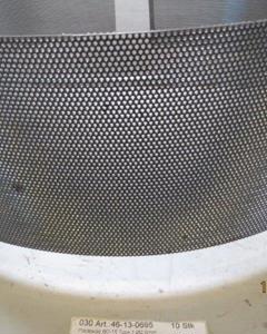 Perforated plate 2.0mm D=2.0mm for mill TYP1 M&M